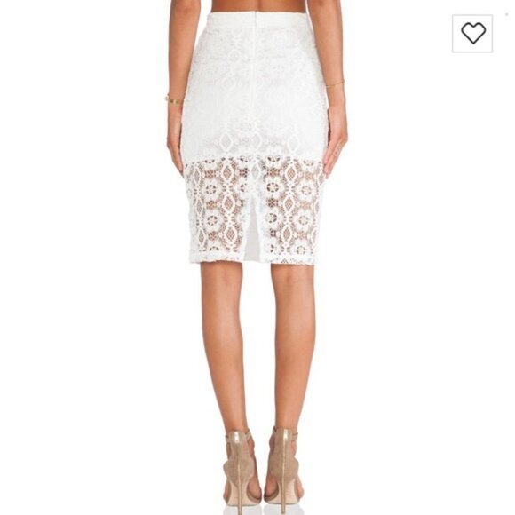 NEW Lovers + Friends Revolve Jet Set Midi Skirt XS - Picture 2 of 16